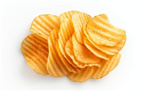 Premium Photo Potato Chip Transparent Background