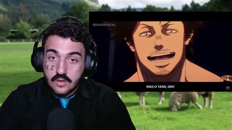 PASTOR REACT Rap do Asta Black Clover Minha Magia é Nunca Desistir