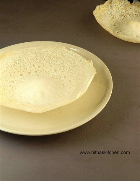 No Yeast Kerala Appam Recipe Nitha Kitchen