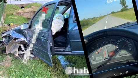 Mladi Snimio Kako Se Vozi Km H A Onda Slupao Automobil Crna Hronika