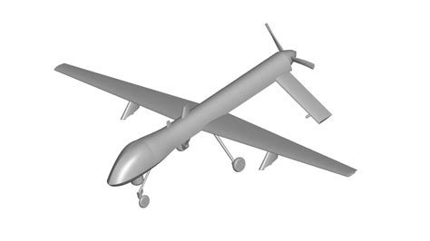 Predator Uav 3d Model Cgtrader