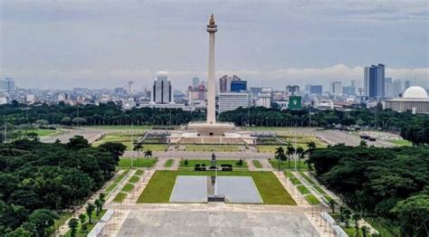 Ini Revitalisasi Monas Ala Anies Pohon Rindang Berganti Lantai Beton