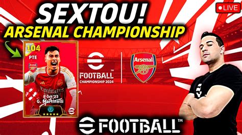 Sextou Round Efootball Championship Open Arsenal No Efootball