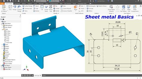 Sheet Metal Drawing Pdf | EASY DRAWING STEP