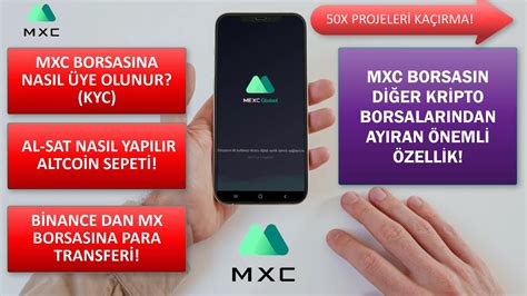 MEXC BORSASI NASIL KULLANILIR MX BORSASI YATIRMA ÇEKME AL SAT YouTube