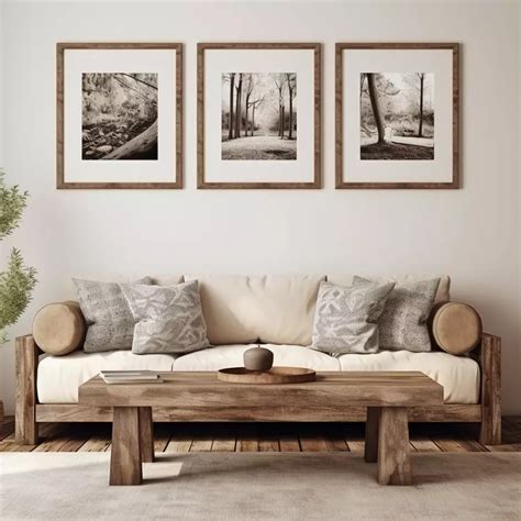 Quadros Rústicos Para Sala - Ideias de quadros para sala (2026): 93 fotos lindas, Dicas e erros para ...