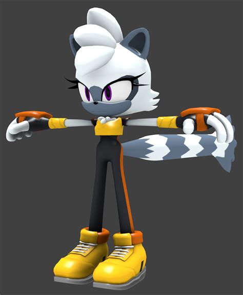 Tangle The Lemur Model Update To Dl By Darkhedgehog23 On Deviantart