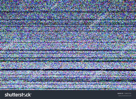 Television Screen Static Noise Caused By Stock Photo (Edit Now) 130803704