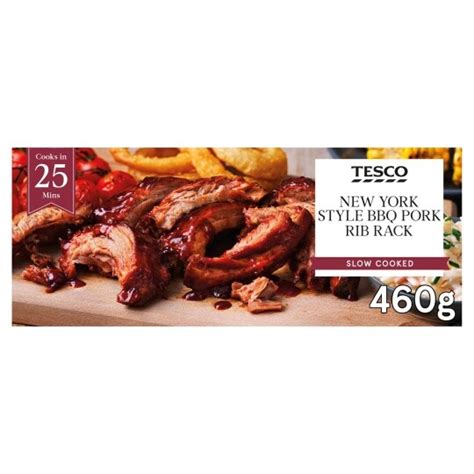 Tesco New York Style Pork Rib 460g Tesco Groceries