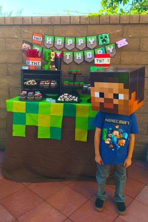 85 Mejores Imágenes De Minecraft Party Fiesta Minecraft Cumpleaños