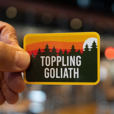 Sticker-State Park Logo – Toppling Goliath Merch Store