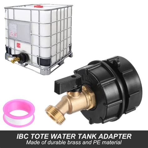 Ibc Tote Fittings 275 330 Gallon Ibc Tote Tank Hose Adapter 236244