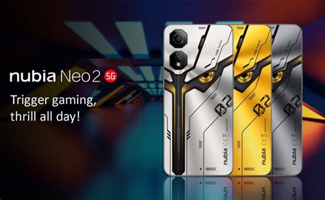 Ponsel Gaming ZTE Nubia Neo 2 5G Hadir Dengan Dukungan Shoulder