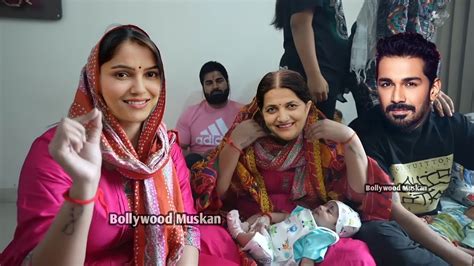 Rubina Dilaik First Twins Baby Girl Face Reveal And Namkaran Reveal