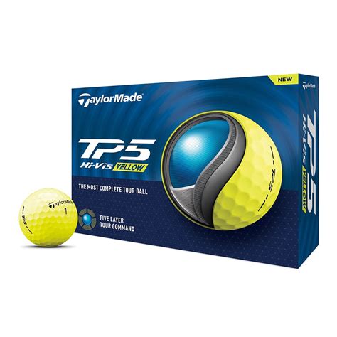 テーラーメイド（taylormade）（メンズ）ゴルフボール 24 Tp5 Yellow ダース12個入り ゴルフ用品はヴィクトリアゴルフ