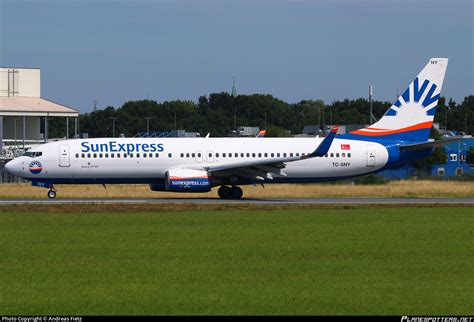 Tc Sny Sunexpress Boeing K Wl Photo By Andreas Fietz Id