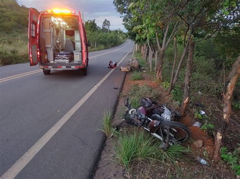 Motociclista Sofre Acidente Entre St E Triunfo Farol De Not Cias