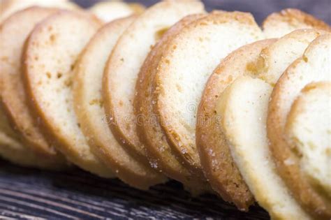 Fried Dry Bread For A Snack Stock Photo Image Of Appetizer Food