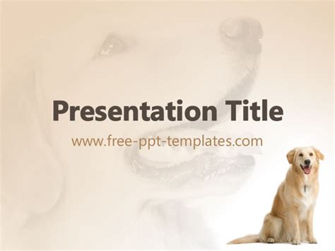 Dog Ppt Template