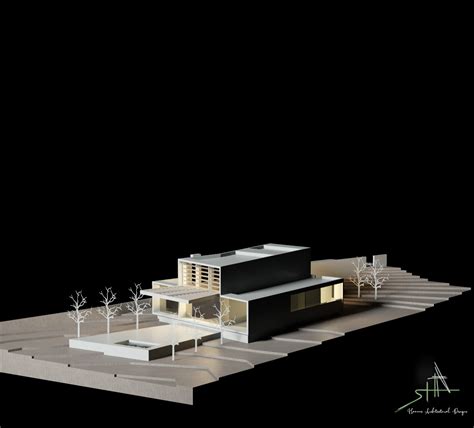 Architectural Model Render Maquette Rendering Behance