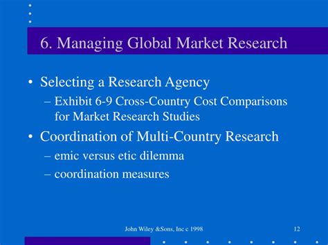 Ppt Global Marketing Research Powerpoint Presentation Free Download