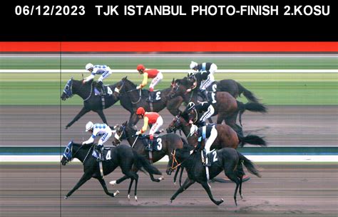 İstanbul 2 Koşu Foto Finish Resmi 06 Aralık 2023 Çarşamba