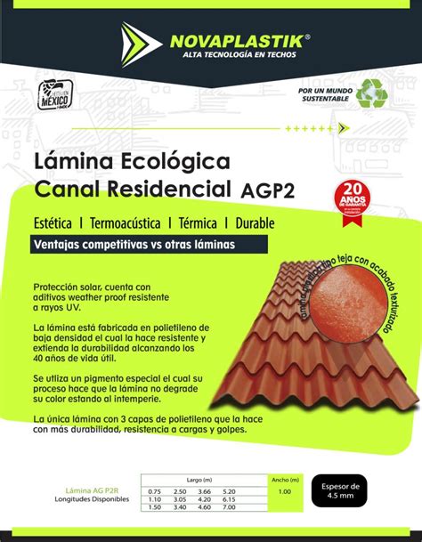 Láminas de Plástico Ecológicas Novaplastik