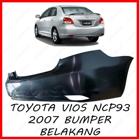 Toyota Vios Ncp Rear Bumper Bumper Belakang Shopee