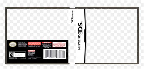 Ds Game Cover Template Hd Png Download Vhv