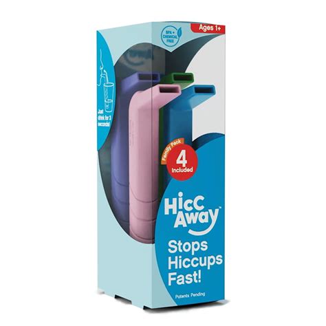 Hiccaway Hiccup Straw Stops Hiccups Naturally And Fast As Seen On