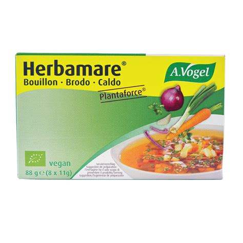 Vogel Herbamare Bouillon Vegetable Stock Cubes Low Sodium (9.5g x 8) Pack - Vegan Co