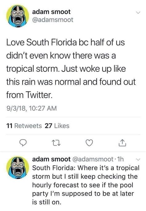 Pin on Florida Memes | Tropical storm, South florida, Florida