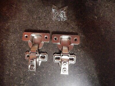 2 Pack Face Frame Quiet Soft Close Cabinet Door Hinges 1 2 Inch