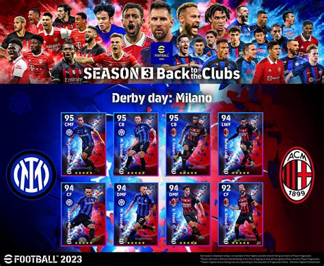 Upcoming Derby Day Milano Pack In Efootball™ 2023 Refootball