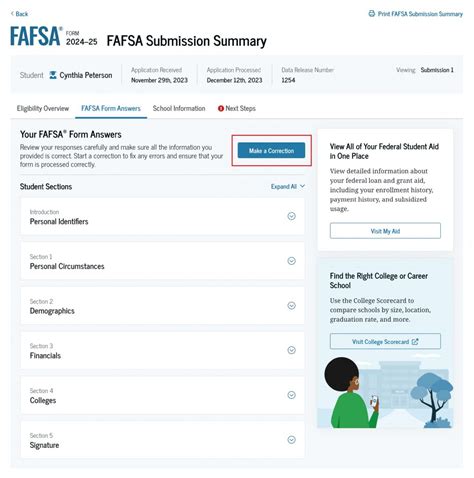 What You Need To Know About The Fafsa Submission Summary Federal