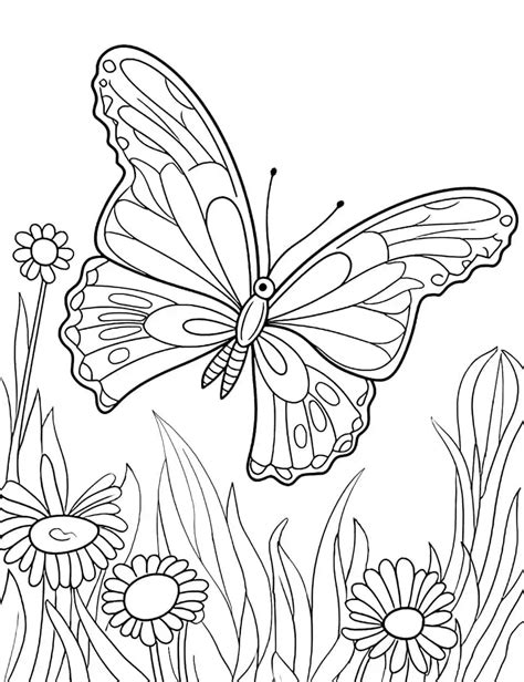 50 Butterfly Coloring Pages: Free Printable Sheets