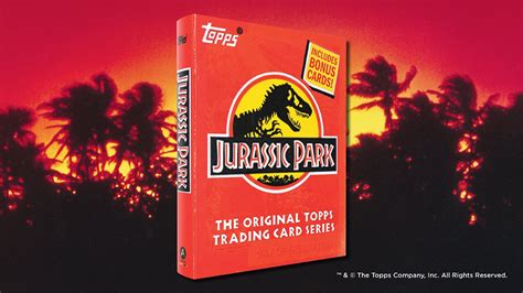 Jurassic Park The Original Topps Trading Card Series