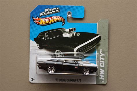 Hot Wheels Hw City Dodge Charger R T Black Fast Furious See Condition
