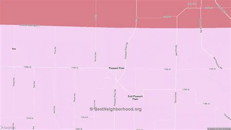 Pleasant Plain Ia Political Map Democrat And Republican Areas In