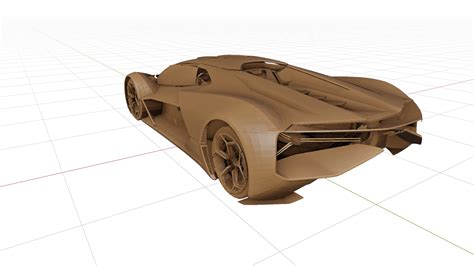 Archivo Stl Lambourghini Terzo・modelo Imprimible En 3d Para Descargar・cults