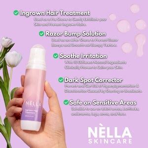 Ingrown Hair Oil Remover For Bikini Intimate Face After Shave Post Wax Serum Prevents Shaving