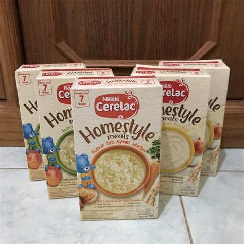 Jual Nestle Cerelac Bubur Sereal Nestle Cerelac Homestyle Meal