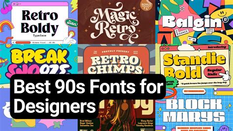 90s Font Styles