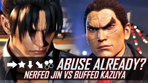 Kazuyas Are Already Abusing His Patricide Fist Buff Jin Vs Kazuya