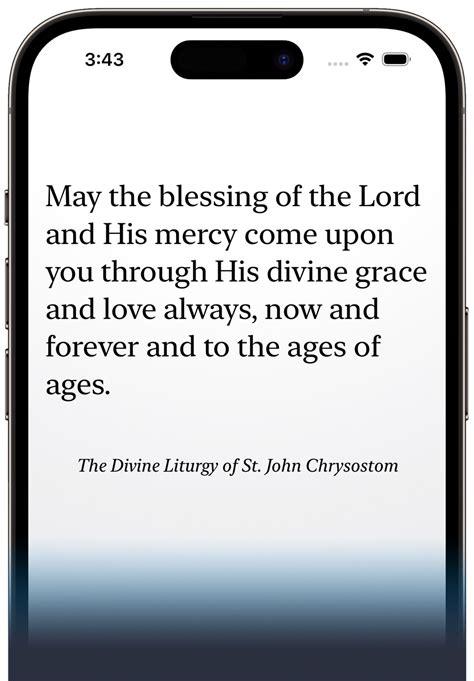 Benediction App