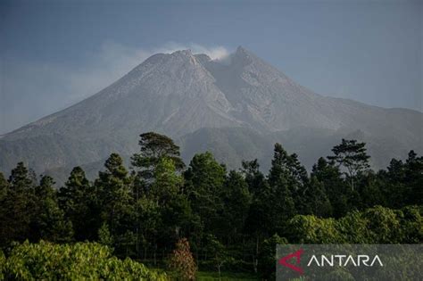 Volume Kubah Lava Gunung Merapi Antara News