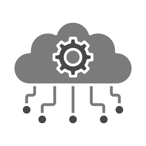 Premium Vector Cloud Computing Icon