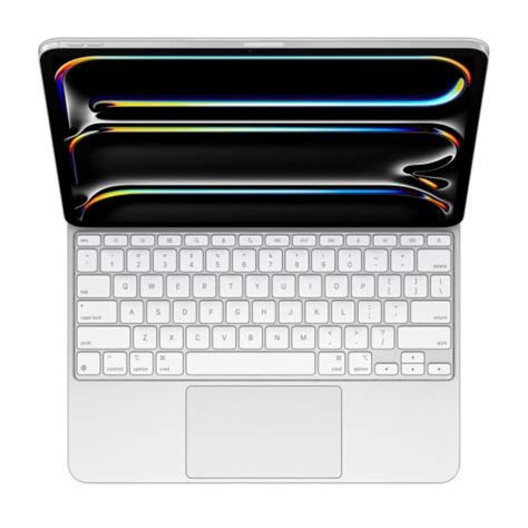 Клавиатура для iPad Pro 13 M4, (2024), Apple Magic Keyboard, белая