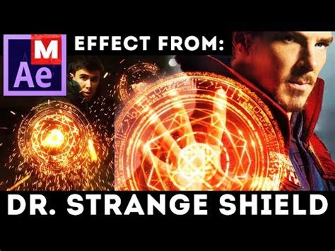 Watch After Effects Tutorial Shield Effect From Doctor Strange Dr