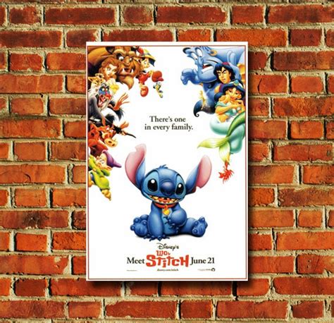 Disney Lilo And Stitch Movie Poster 0748 by PosterAndPrintPlace